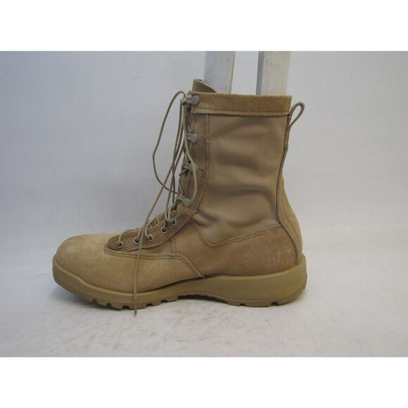 EUC Belleville Mens Sz 13.5 R Tan Suede Gore-Tex Combat Tactical Military Boots main image 6